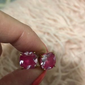 Kate spade pink large studs